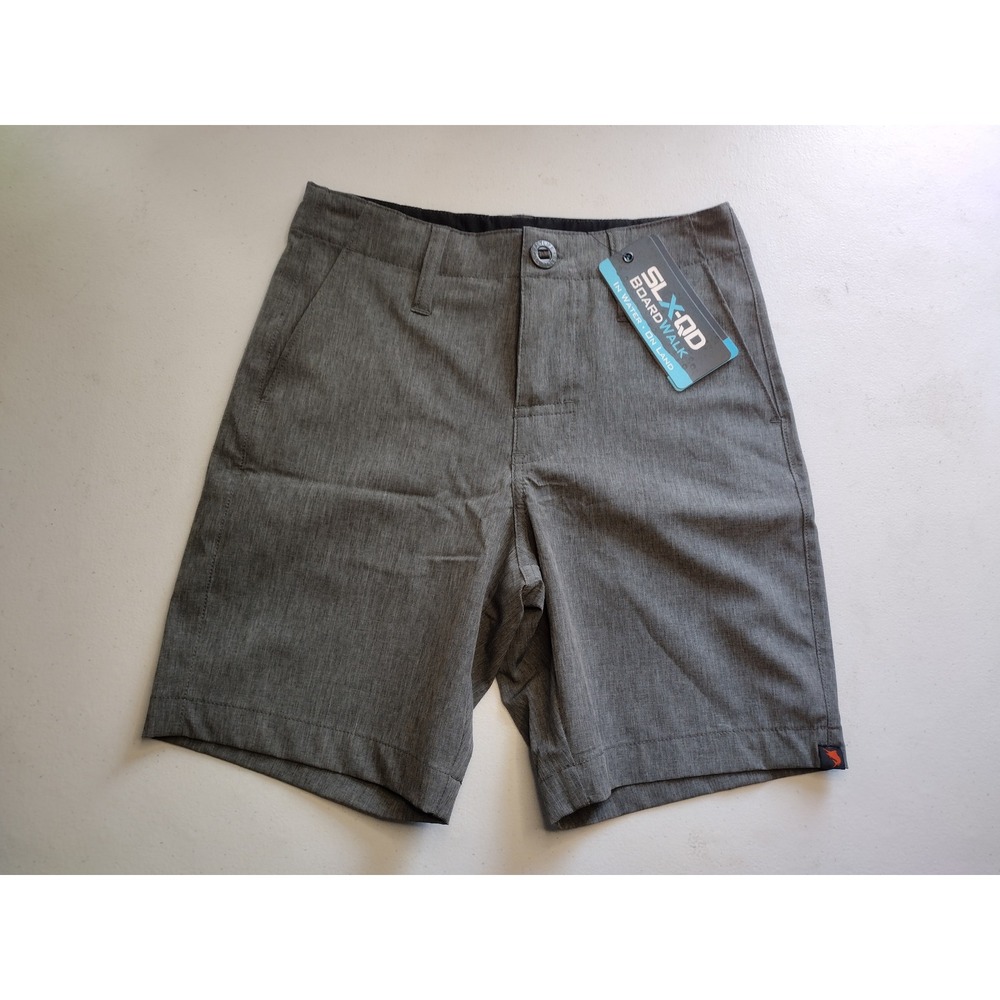 Salt Life Boys Boardwalk Hybrid Shorts Grey‎ Heathered Size 23 Quick Dry